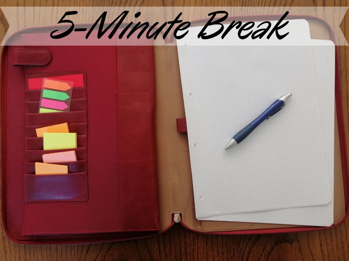 How to Build Your Productive 5-minute Break